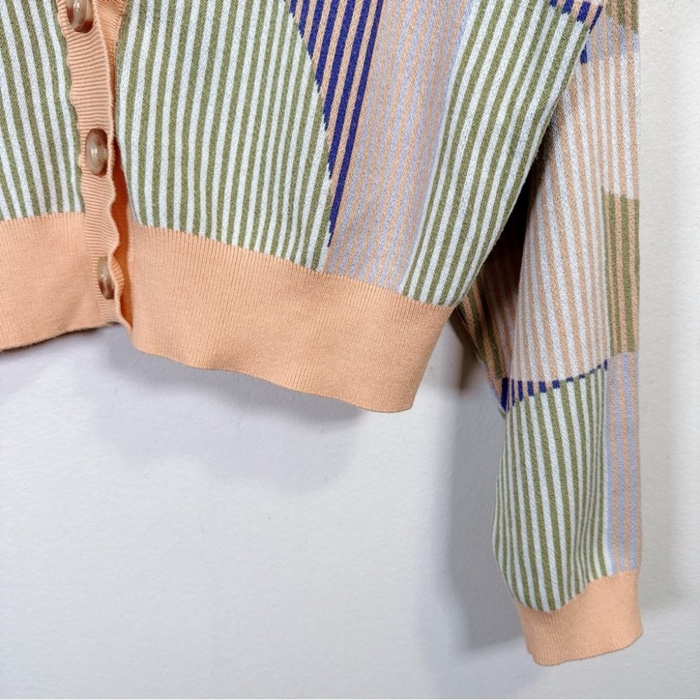 Fabletics Multicolor Geometric Cardigan - Picture 9 of 16